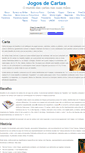Mobile Screenshot of jogosdecartas.hut.com.br